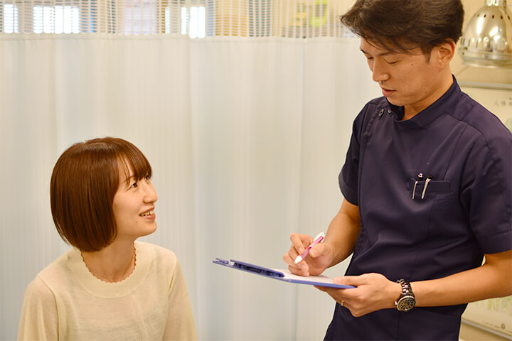 ながぬま鍼灸整骨院　ヒアリング
